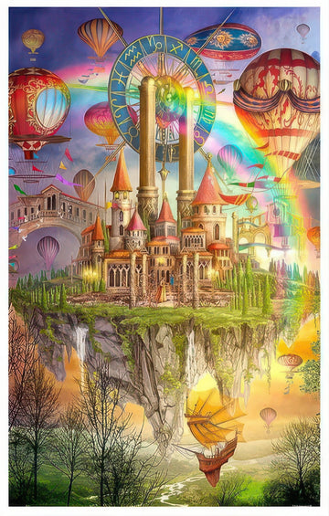 pintoo-h1757-ciro-marchechetti---castle-in-the-sky-4000-pieces-jigsaw-puzzle