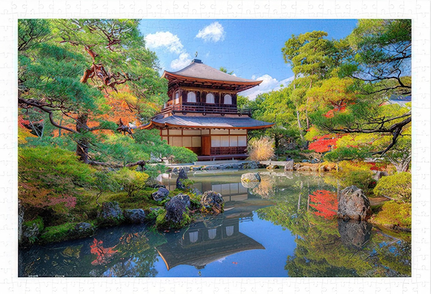 pintoo-h1766-06-kyoto,-japan---ginkaku-ji-temple-600-pieces-jigsaw-puzzle