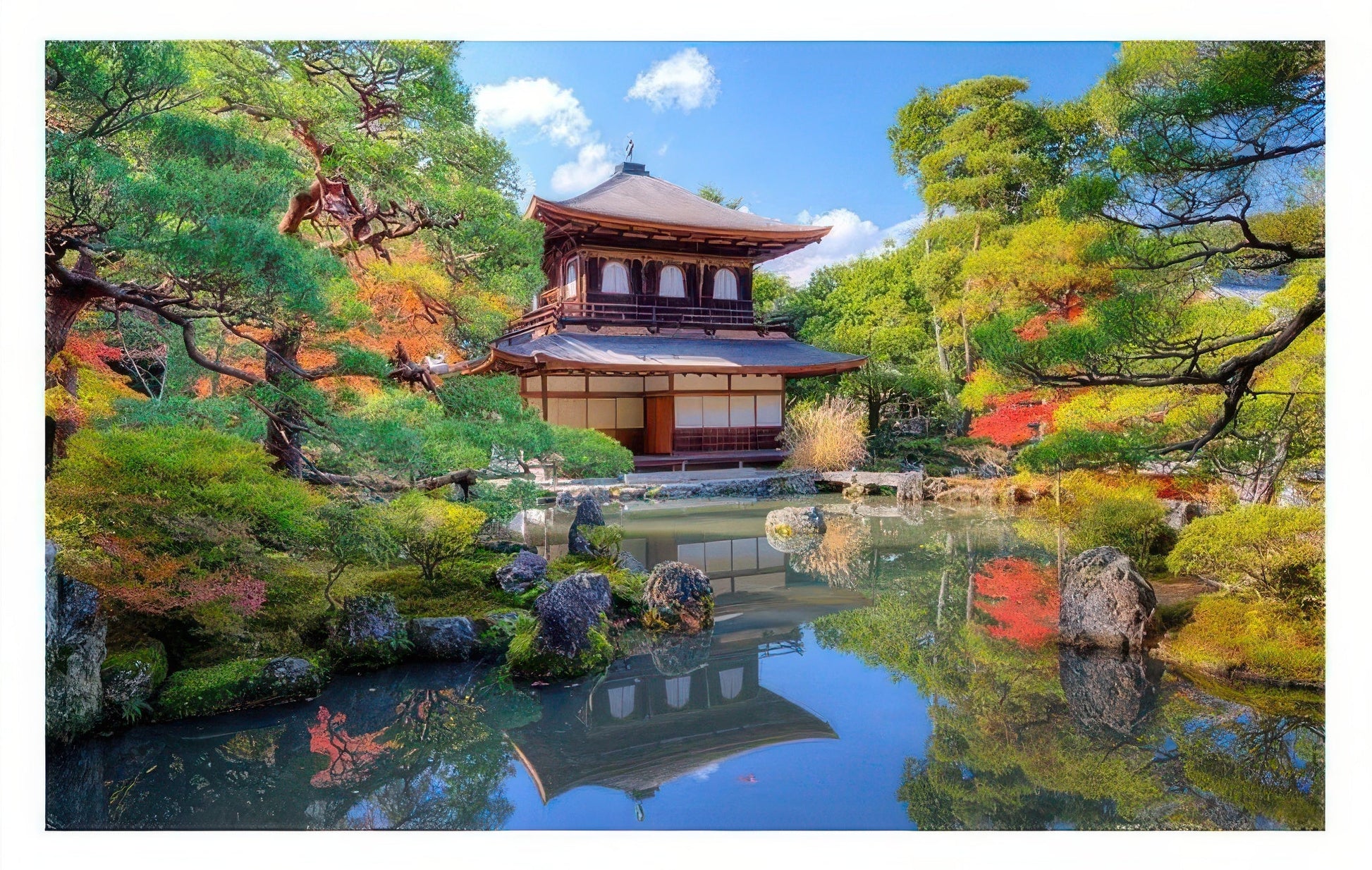 pintoo-h1766-10-kyoto,-japan---ginkaku-ji-temple-1000-pieces-jigsaw-puzzle