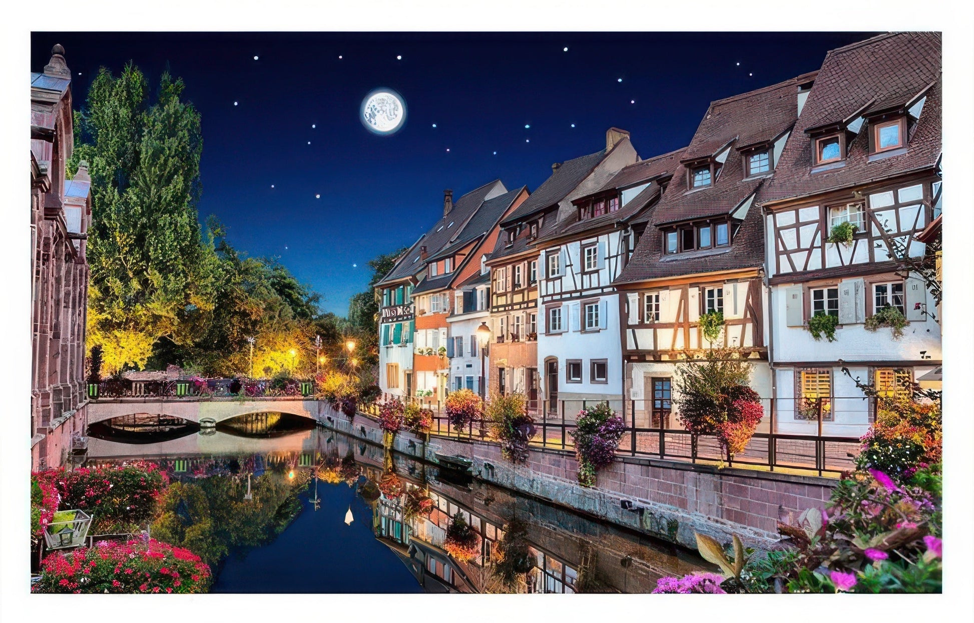 pintoo-h1784-france---colmar-riverside-1000-pieces-jigsaw-puzzle