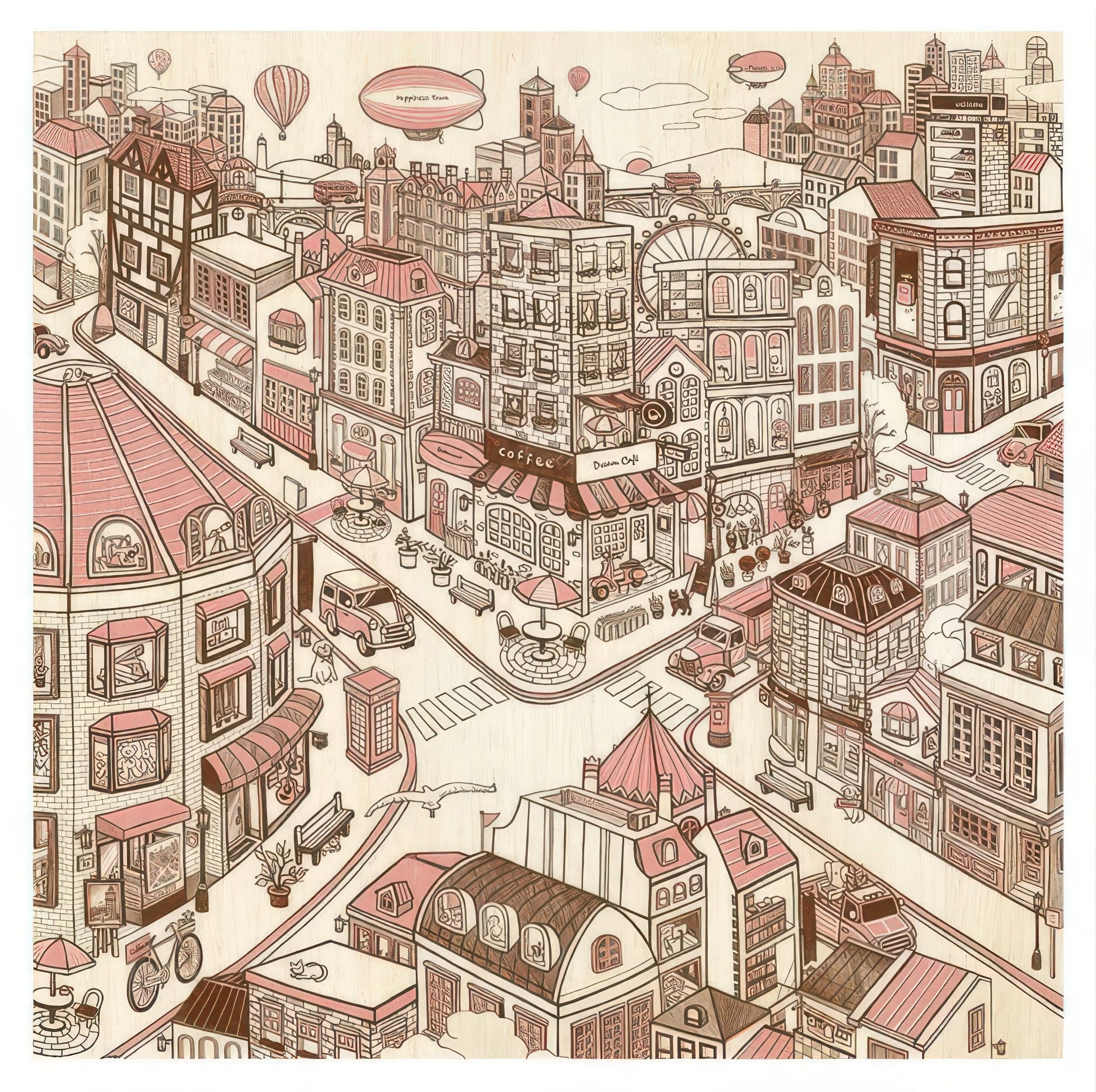 pintoo-h1788-happy-town-1600-pieces-jigsaw-puzzle