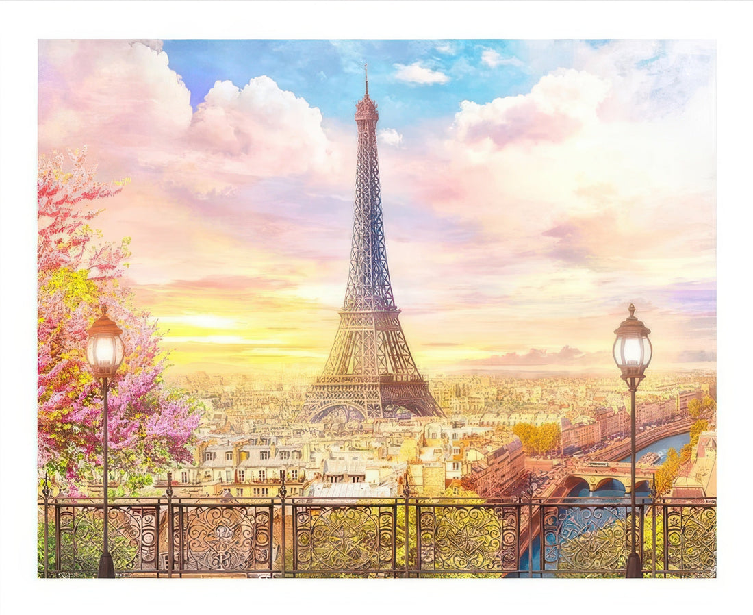 pintoo-h1936-scenery-romantic-paris-500-pieces-plastic-jigsaw-puzzle