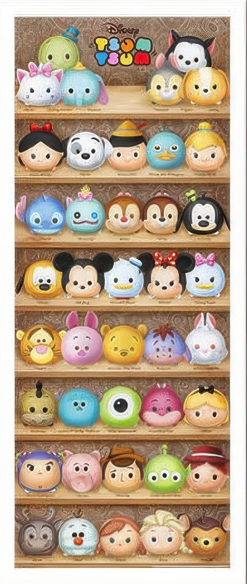 pintoo-h1947-tsum-tsum-on-the-shelf-1000-pieces-plastic-jigsaw-puzzle