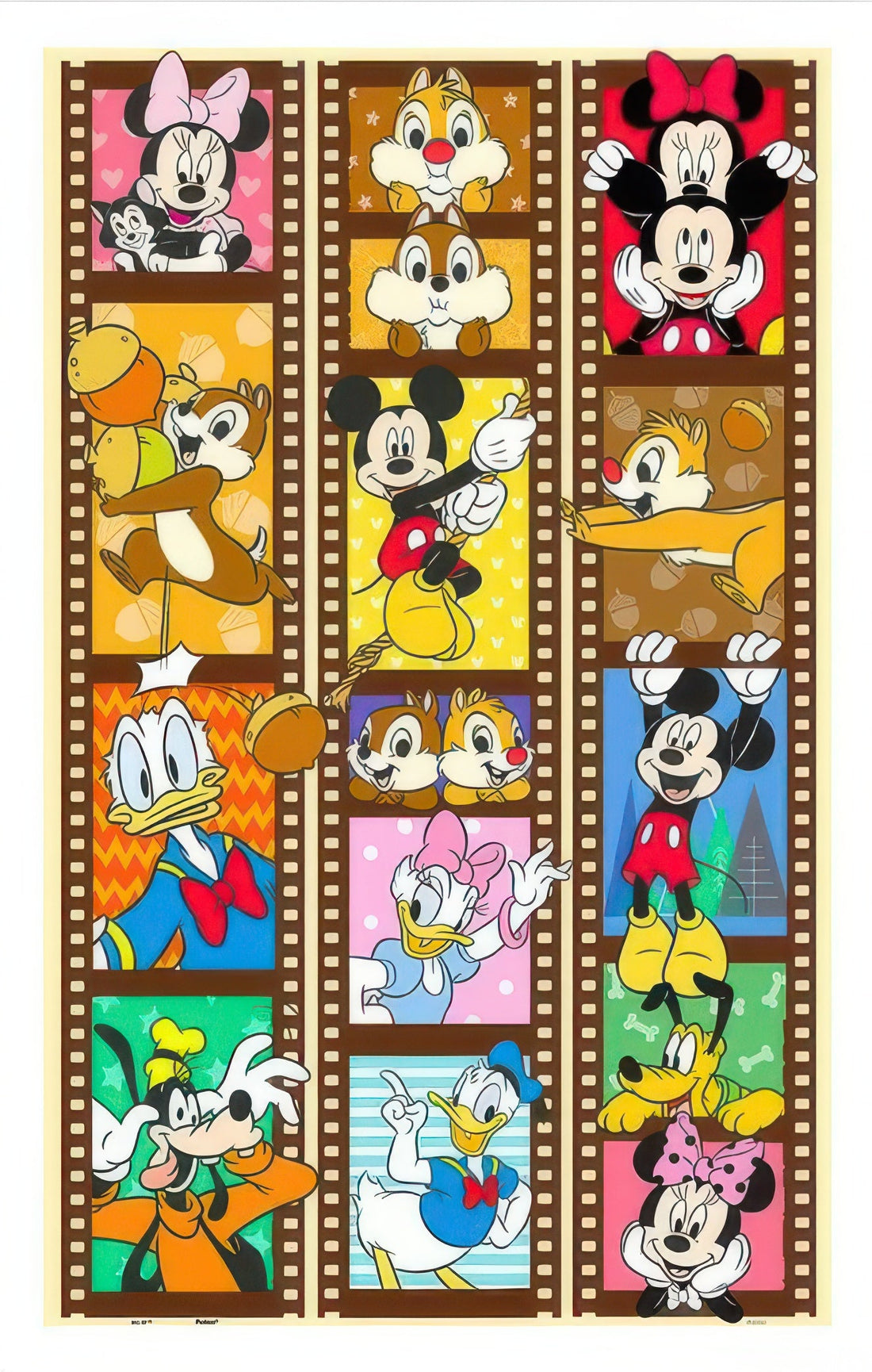 pintoo-h1955-mickey-friends-capture-the-moment-1000-pieces-plastic-jigsaw-puzzle