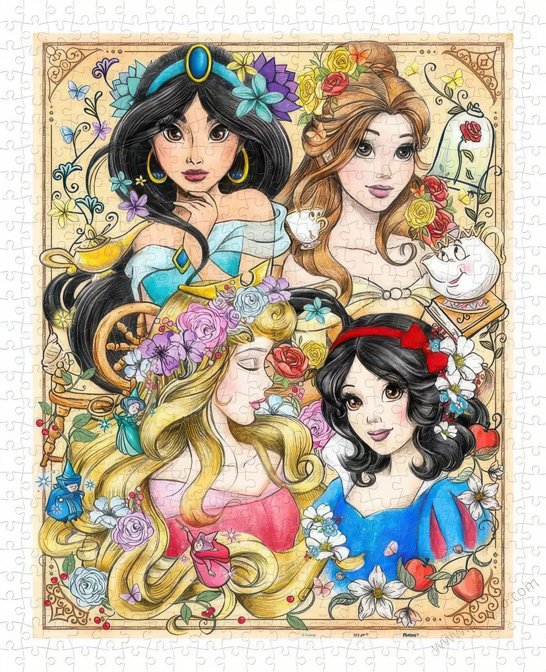 pintoo-h1968-disney-princess-the-princesses-500-pieces-plastic-jigsaw-puzzle