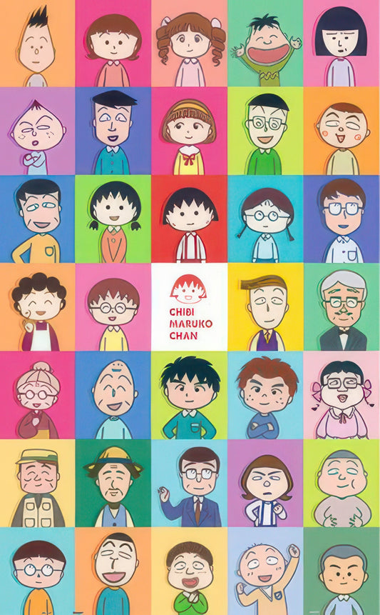 Pintoo H1995　Chibi Maruko-chan • Roll Call　1000 Pieces Plastic Jigsaw Puzzle