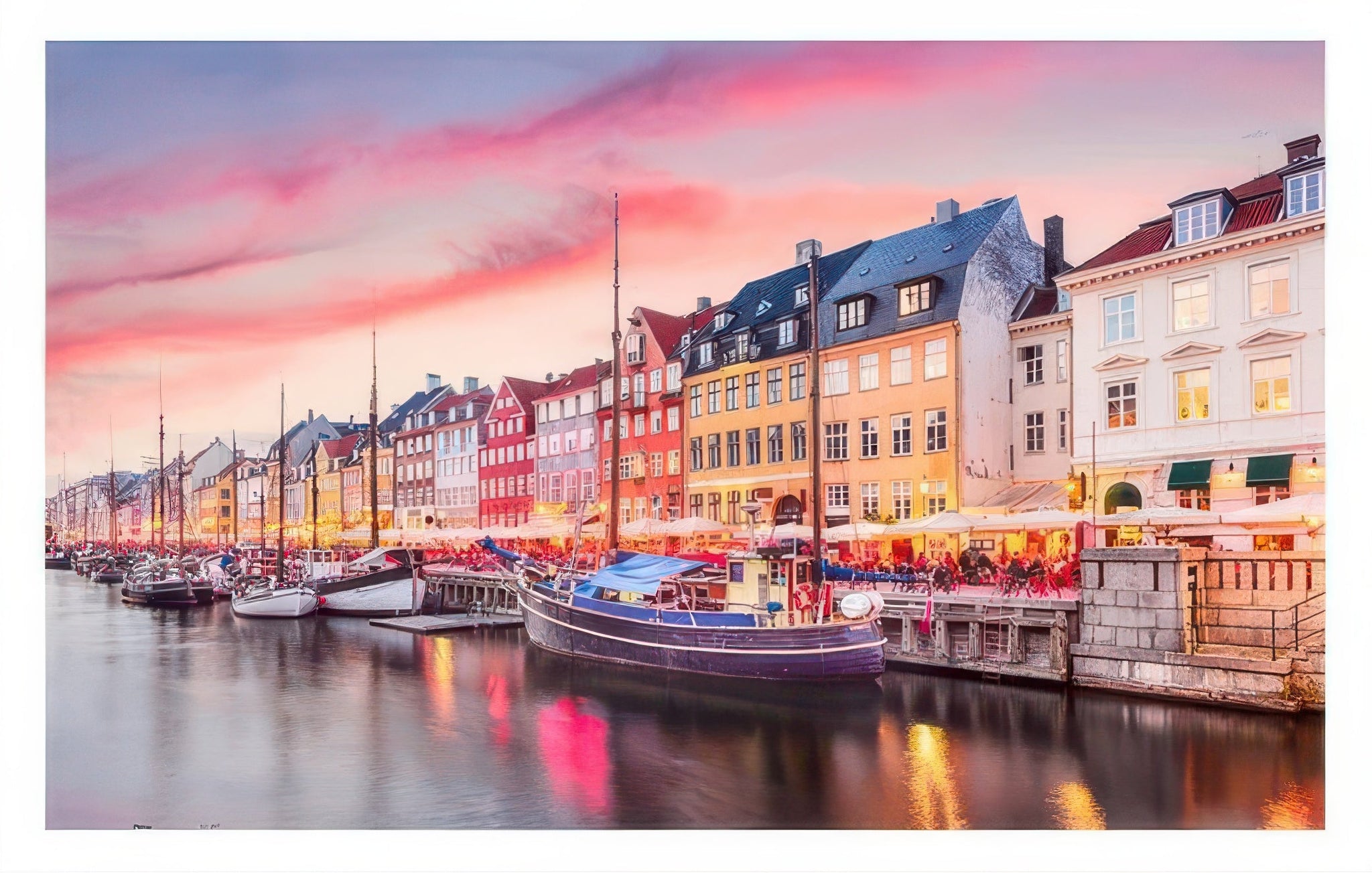 pintoo-h2010-sunset---denmark---nyhavn-canal-1000-pieces-jigsaw-puzzle