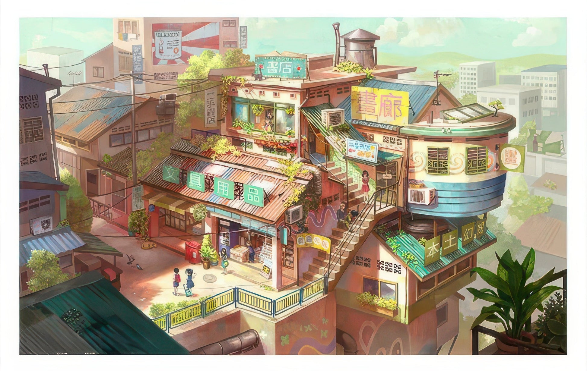 pintoo-h2014-fantasy-city-1000-pieces-jigsaw-puzzle