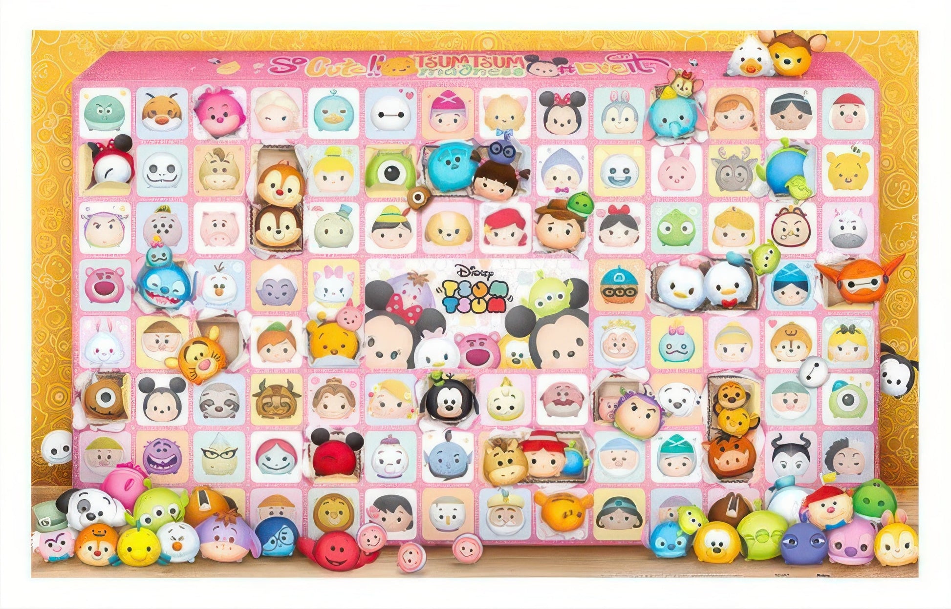 pintoo-h2037-tsum-tsum-lovely-poking-lottery-1000-pieces-plastic-jigsaw-puzzle