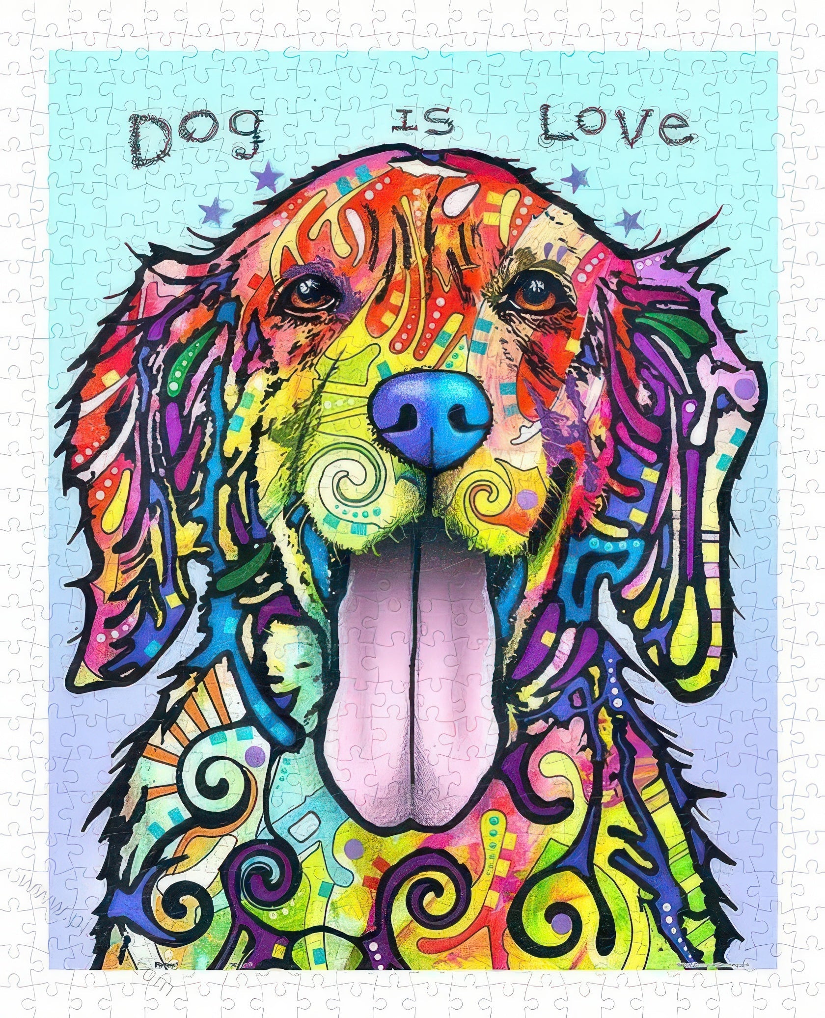 pintoo-h2039-dean-russo---loyal-companion-500-pieces-jigsaw-puzzle