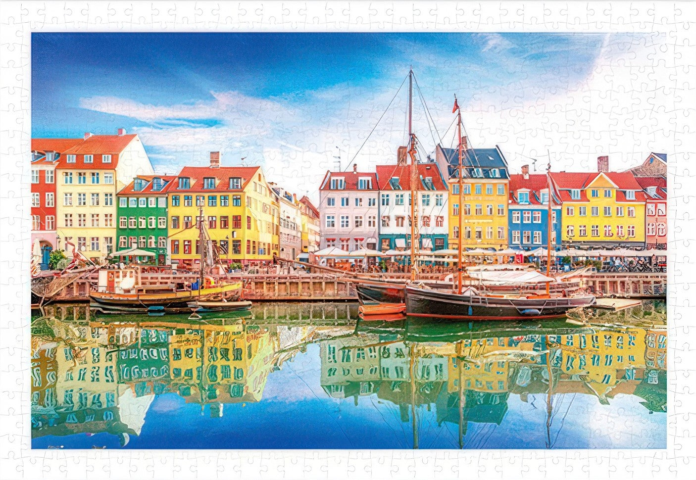 pintoo-h2046-06-copenhagen,-denmark---nyhavn-canal-600-pieces-jigsaw-puzzle