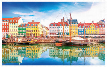 pintoo-h2046-40-copenhagen,-denmark---nyhavn-canal-4000-pieces-jigsaw-puzzle