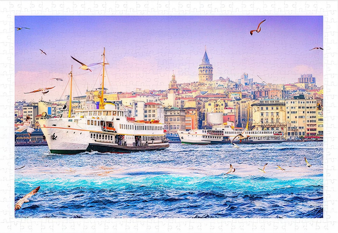 pintoo-h2050-06-turkey---golden-horn-600-pieces-jigsaw-puzzle