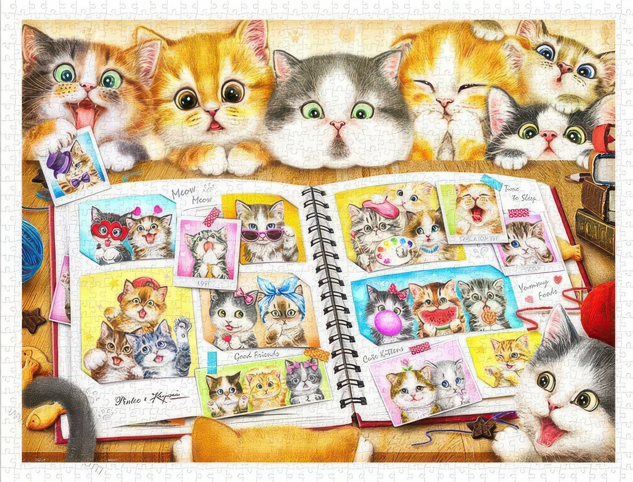 pintoo-h2051-kayomi---cats'-memory-album-1200-pieces-jigsaw-puzzle