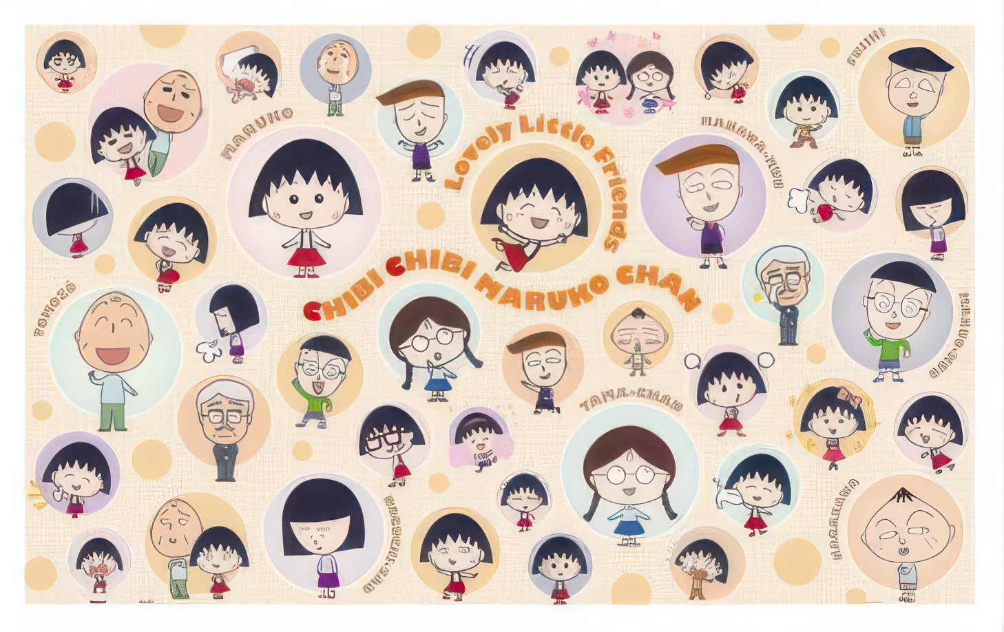 pintoo-h2055-chibi-maruko-chan-cute-friends-1000-pieces-plastic-jigsaw-puzzle