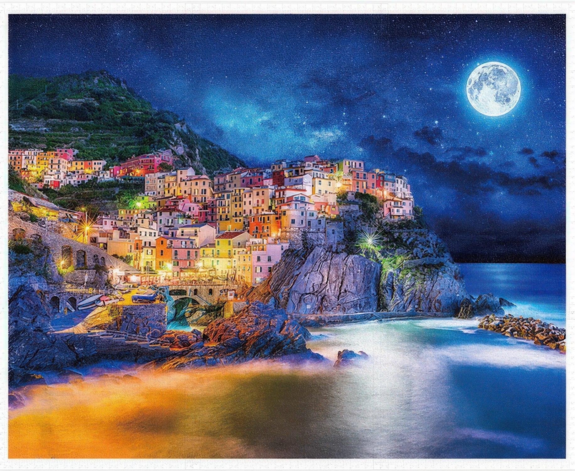 pintoo-h2056-45-italy---cinque-terre-under-the-stars-4500-pieces-jigsaw-puzzle