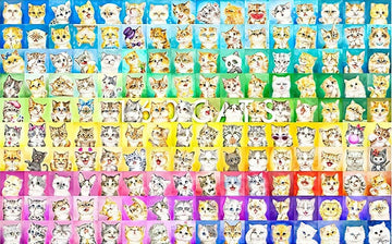 Pintoo • Kayomi Harai • 160 Cats　4000 PCS　Plastic Jigsaw Puzzle