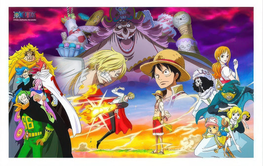 Pintoo H2115　One Piece • Whole Cake Island　1000 Pieces Plastic Jigsaw Puzzle