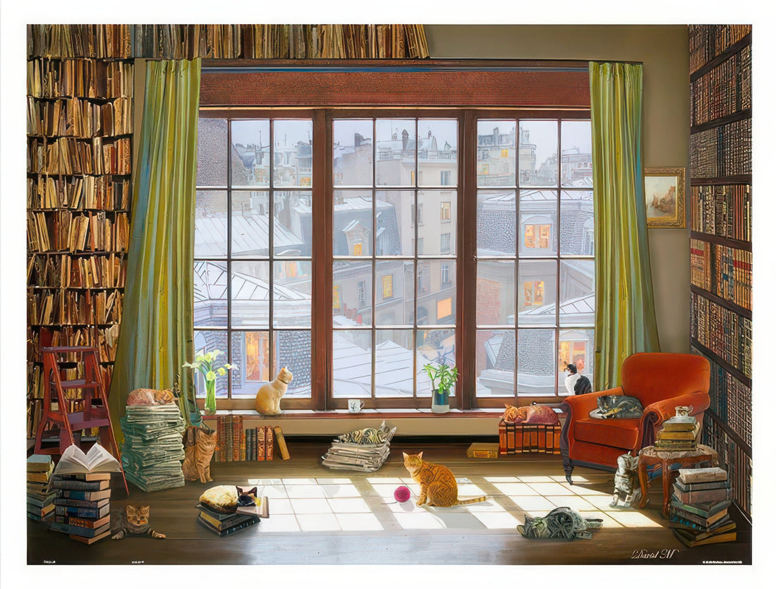 pintoo-h2134-david-maclean---afternoon-time-1200-pieces-jigsaw-puzzle