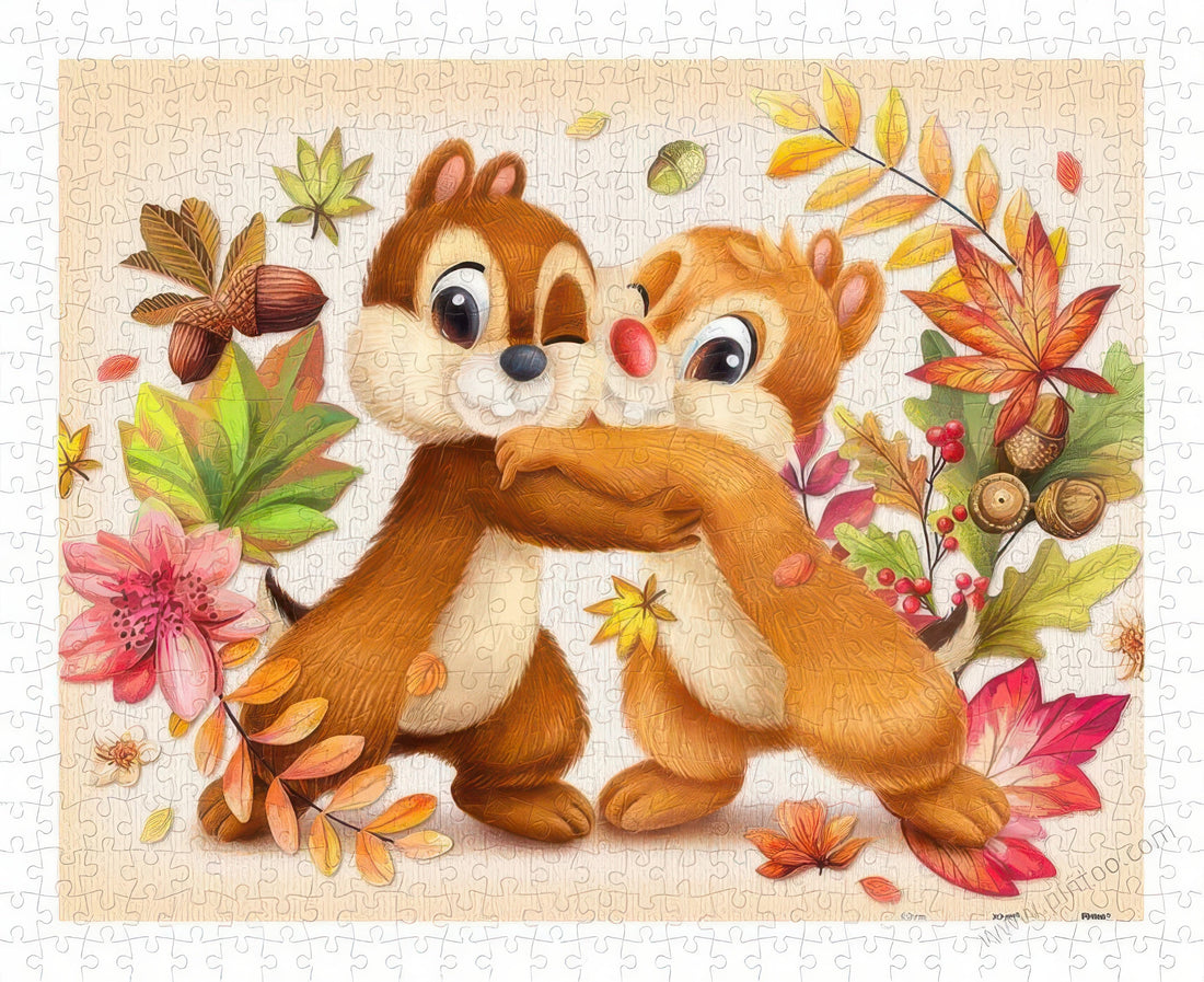 pintoo-h2191-chip-dale-playful-together-500-pieces-plastic-jigsaw-puzzle