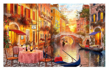 pintoo-h2248-dominic-davison---sunset-in-venice,-the-water-city-1000-pieces-jigsaw-puzzle