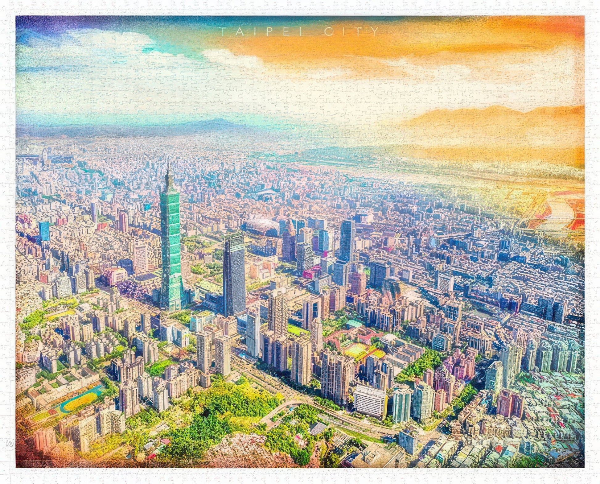 pintoo-h2326-capturing-beautiful-moments,-taipei-2000-pieces-jigsaw-puzzle