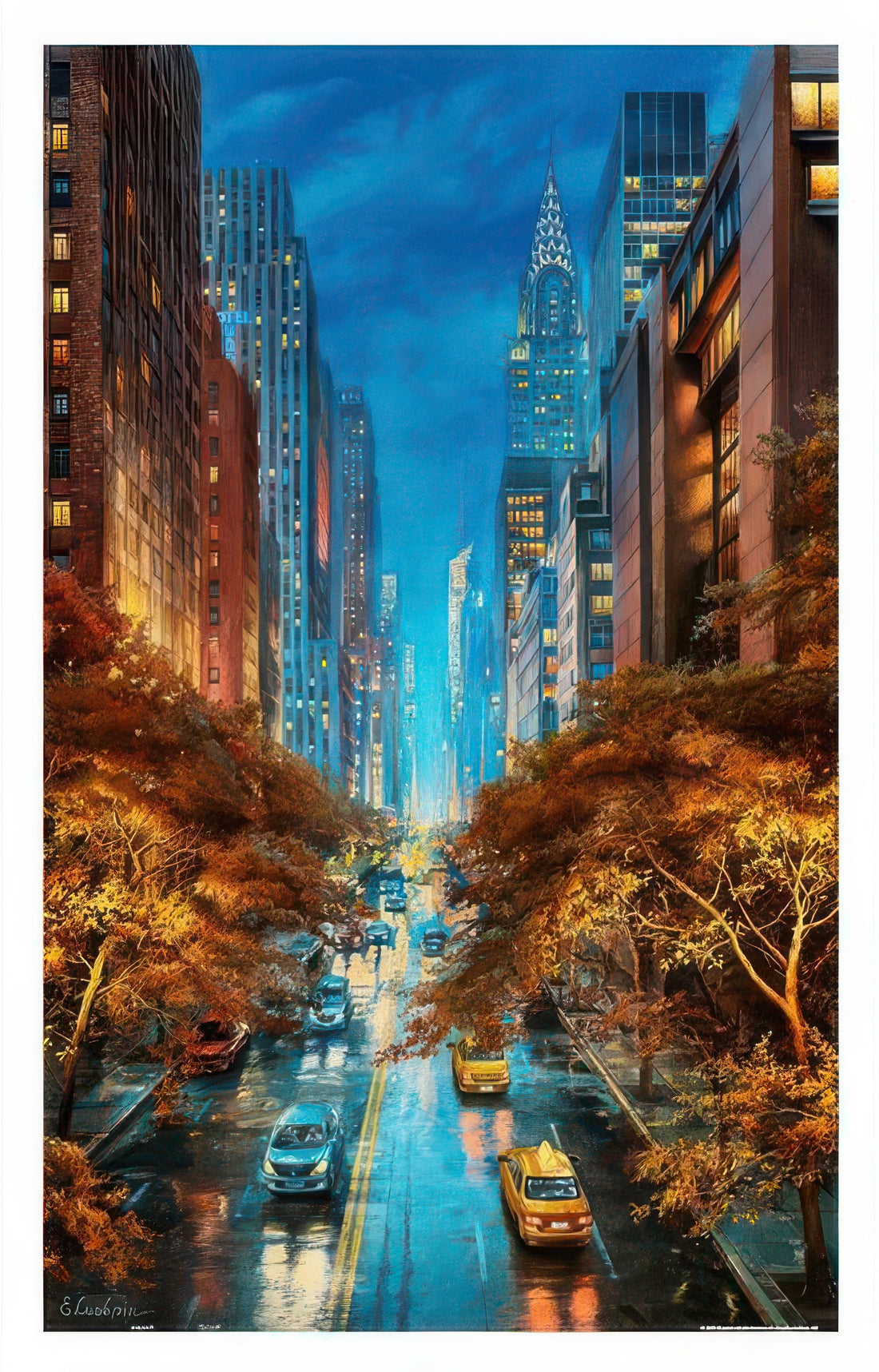 pintoo-h2334-illustration-city-of-light-1000-pieces-plastic-jigsaw-puzzle