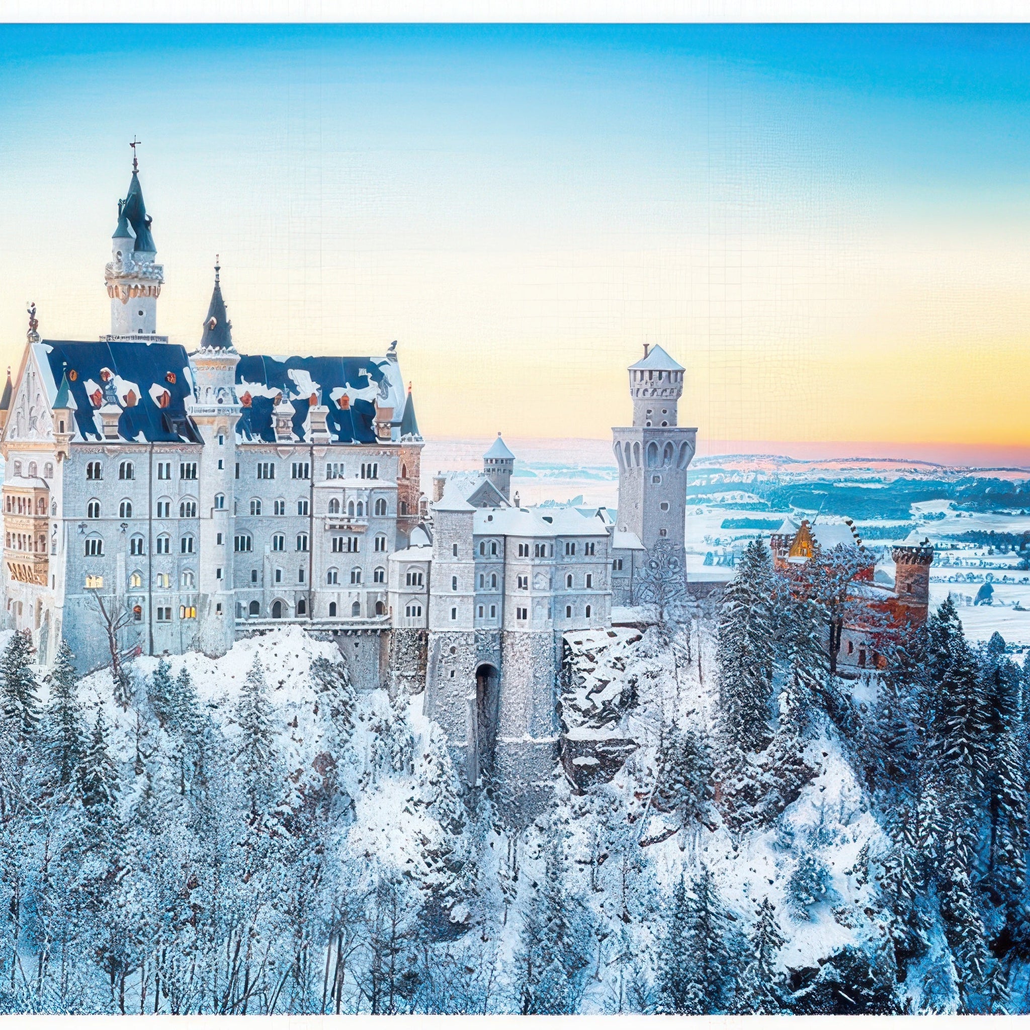 pintoo-h2339-45-germany---winter-neuschwanstein-castle-4500-pieces-jigsaw-puzzle