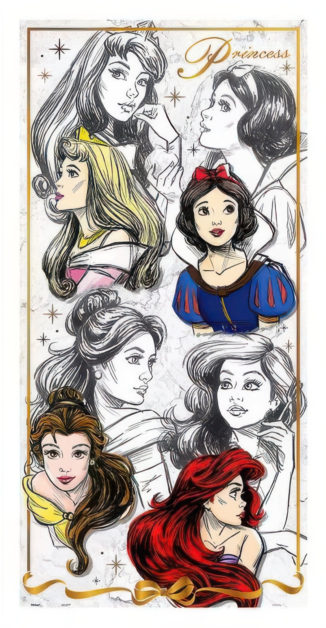 pintoo-h2346-disney-princess-princess-sketches-800-pieces-plastic-jigsaw-puzzle