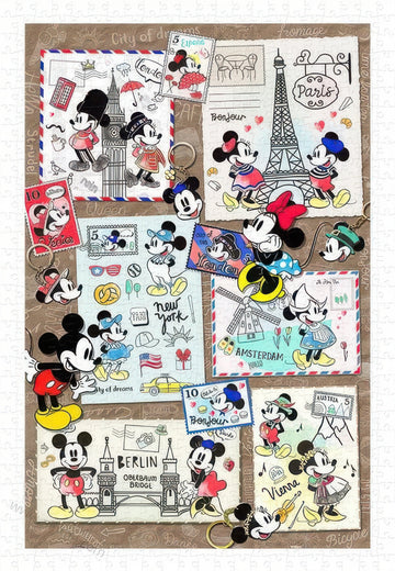 pintoo-h2347-mickey-and-friends---souvenir-of-travel-600-pieces-jigsaw-puzzle
