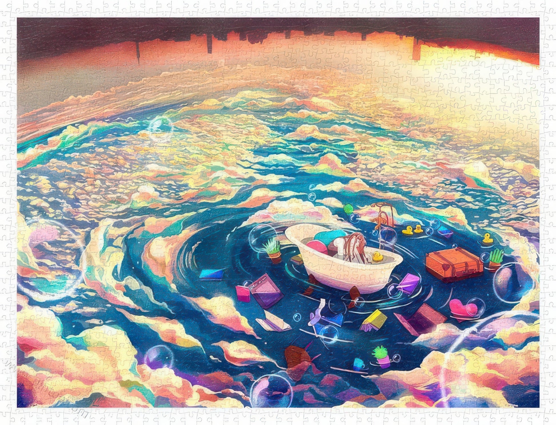 pintoo-h2359-illustration-floating-on-the-cloud-1200-pieces-plastic-jigsaw-puzzle