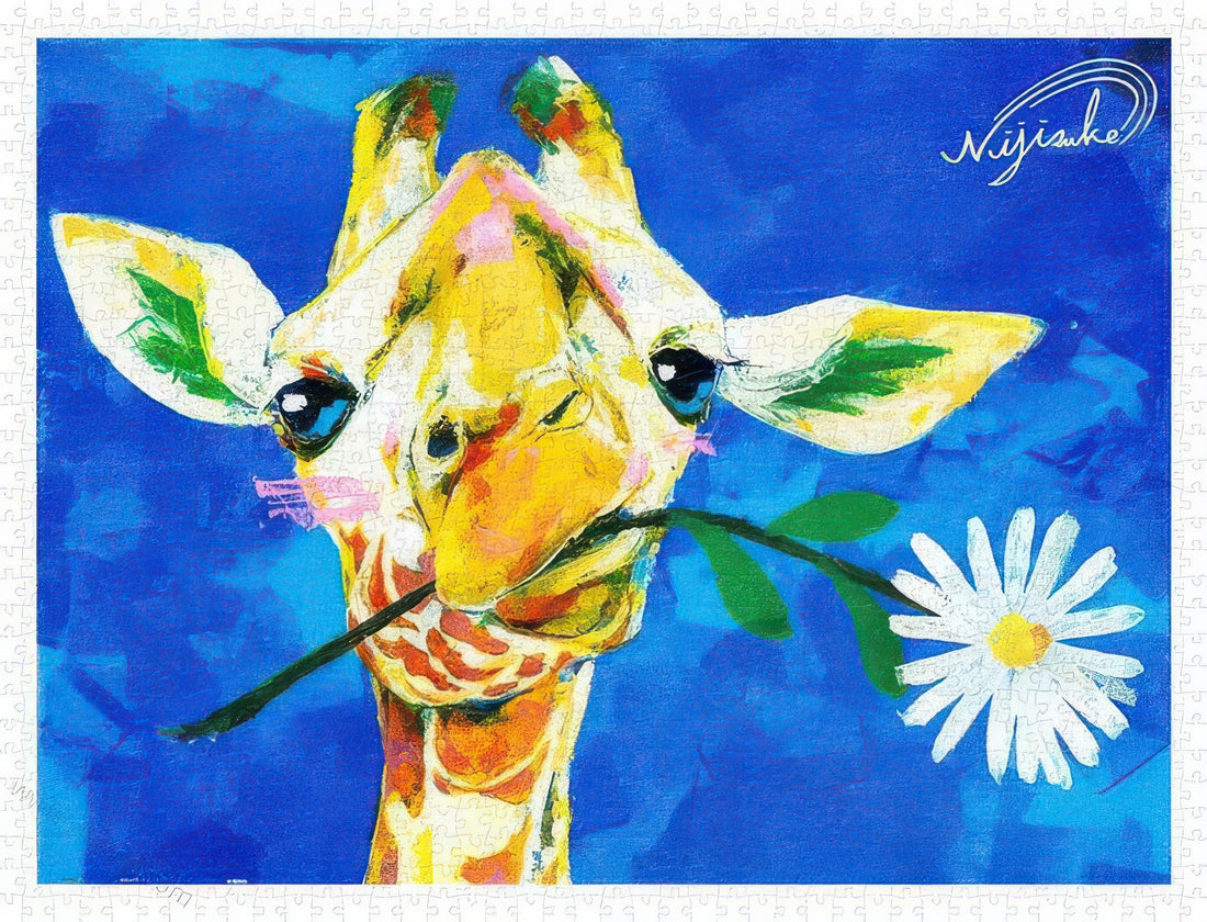 pintoo-h2390-animal-marguerite-giraffe-1200-pieces-plastic-jigsaw-puzzle