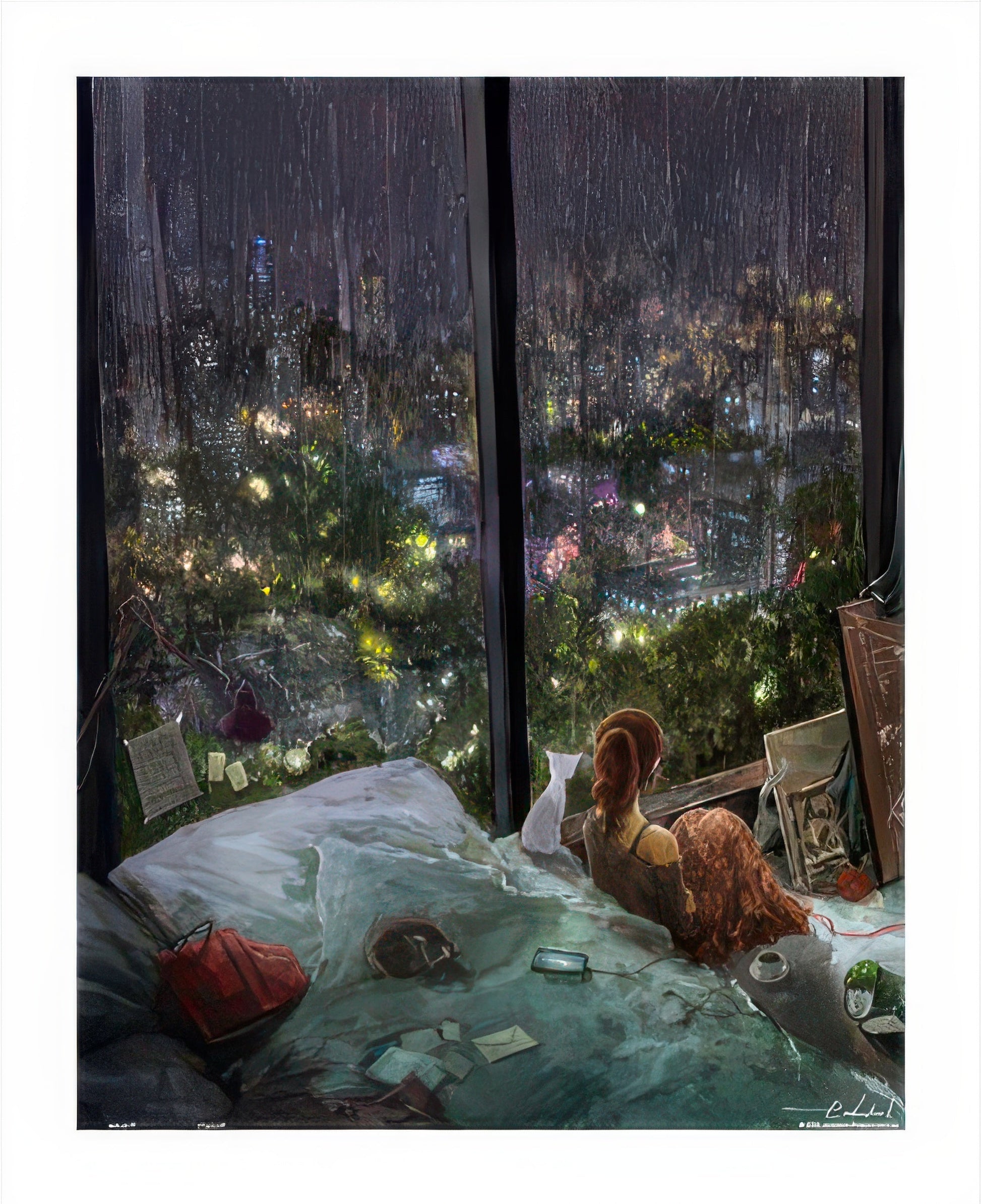 pintoo-h2545-endmion1---rainy-night-500-pieces-jigsaw-puzzle