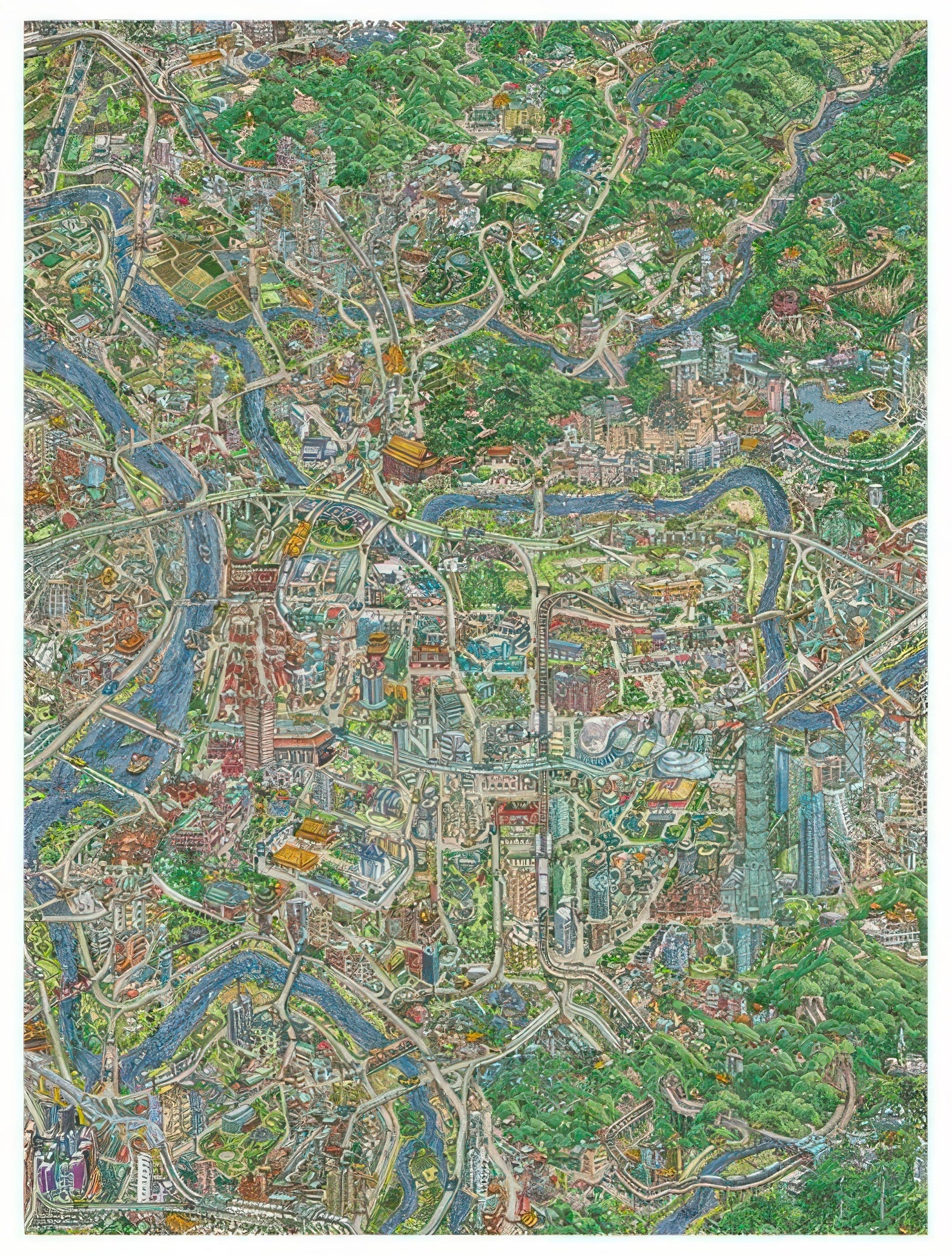 pintoo-h2546-tom-parker---taipei-map-4800-pieces-jigsaw-puzzle