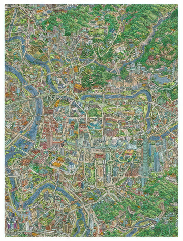 pintoo-h2546-tom-parker---taipei-map-4800-pieces-jigsaw-puzzle