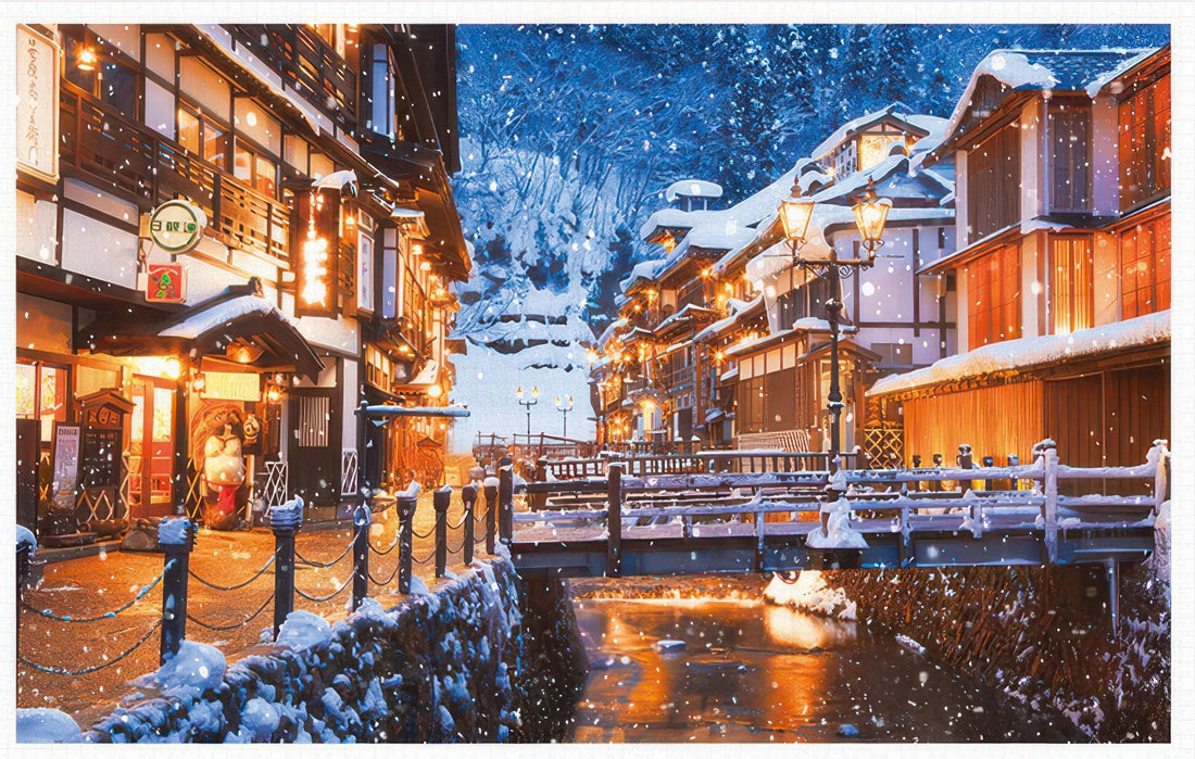 pintoo-h2558-40-winter-hot-spring-inn-4000-pieces-jigsaw-puzzle