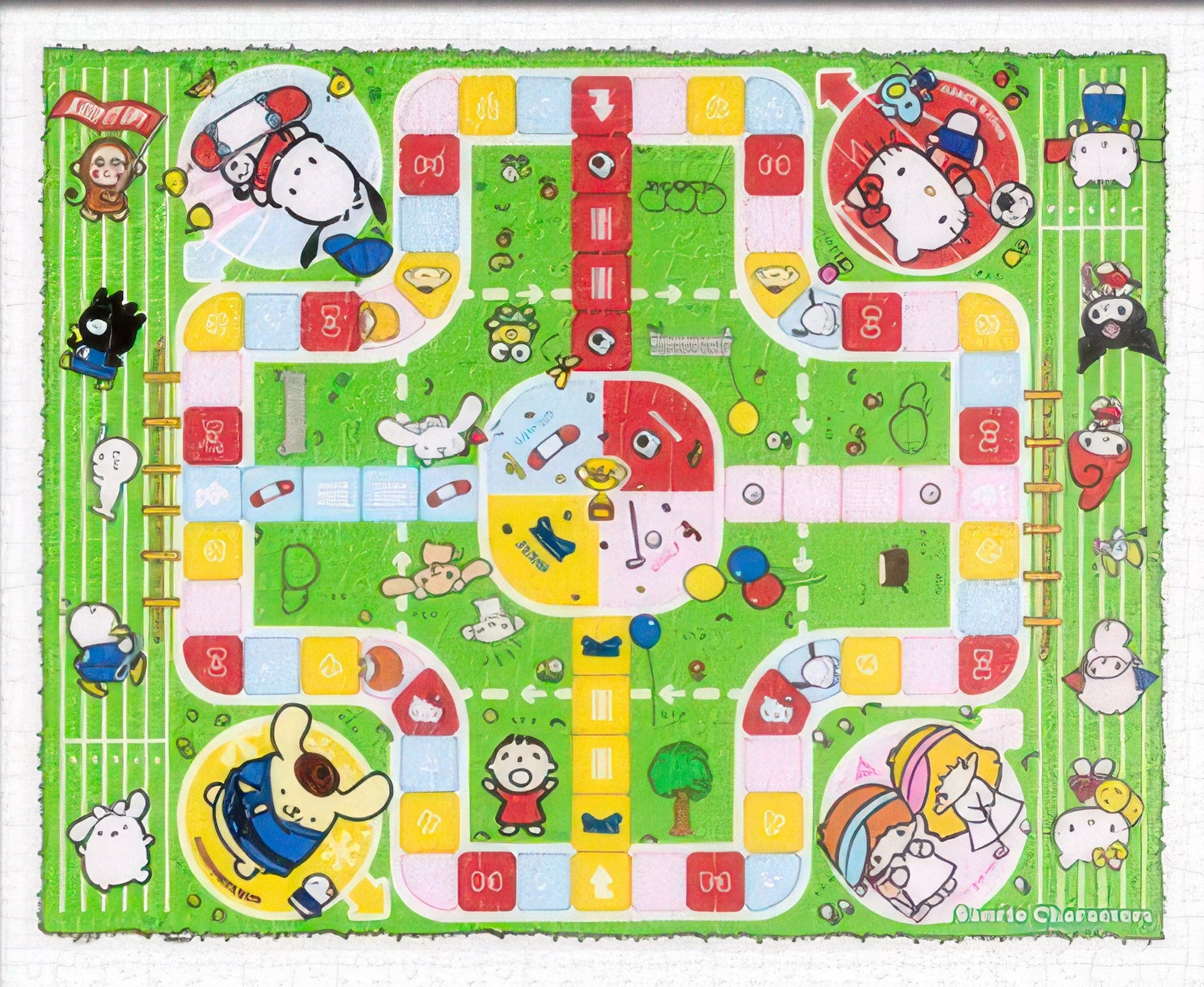 pintoo-h2615-sanrio-air-battle-chess-500-pieces-jigsaw-puzzle