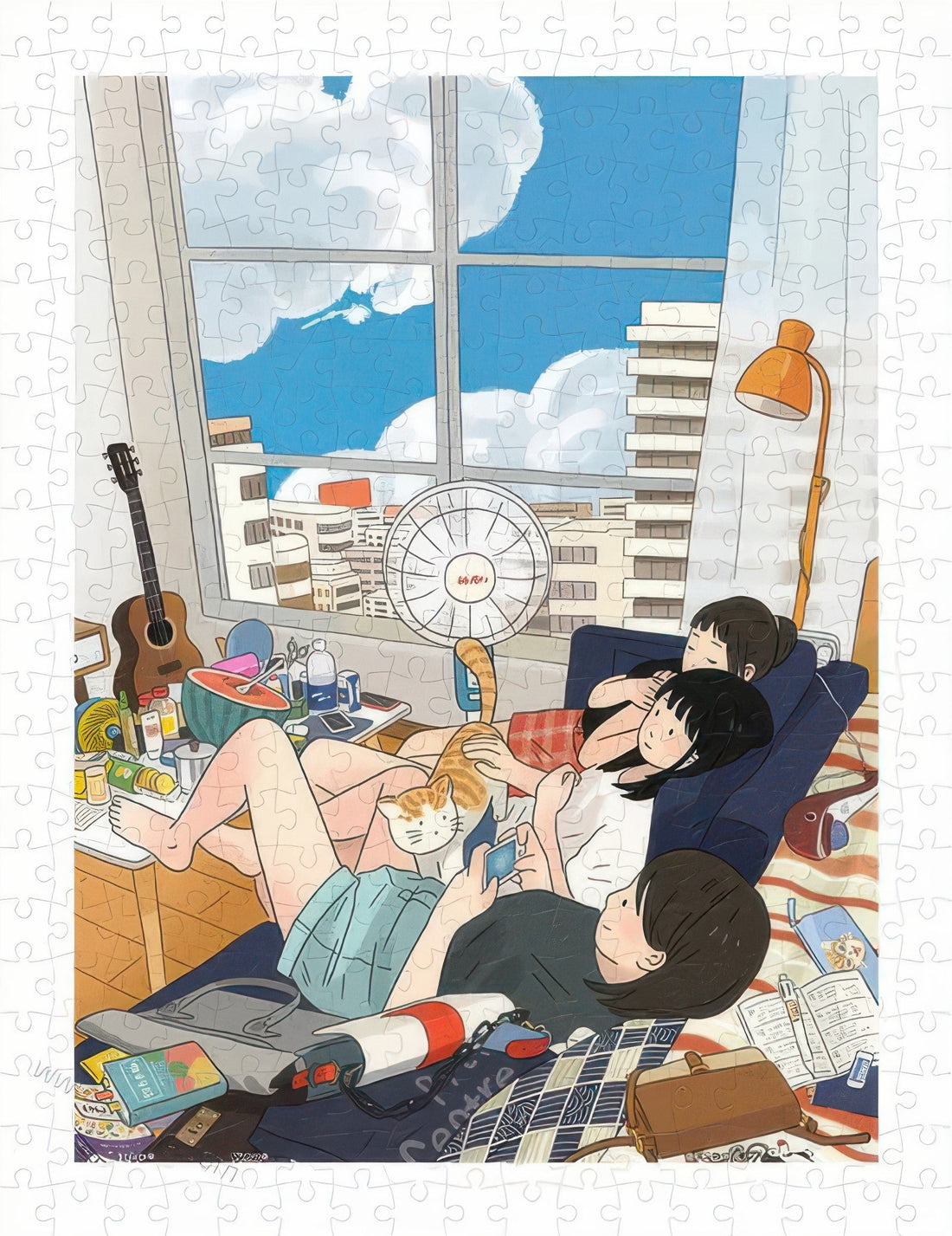 pintoo-h2624-li-ningjing---human-seasons---major-heat-300-pieces-jigsaw-puzzle