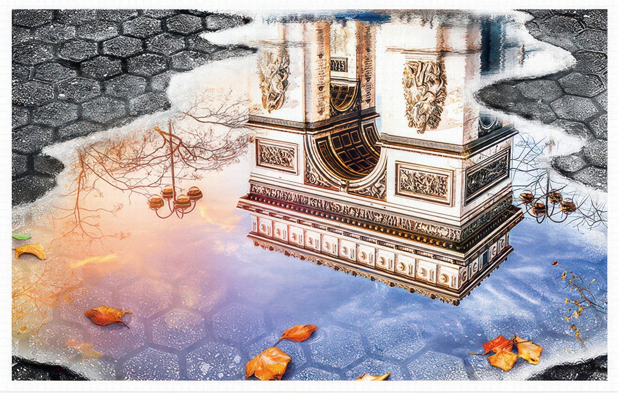 pintoo-h2632-40-underwater-scene---arc-de-triomphe-4000-pieces-jigsaw-puzzle