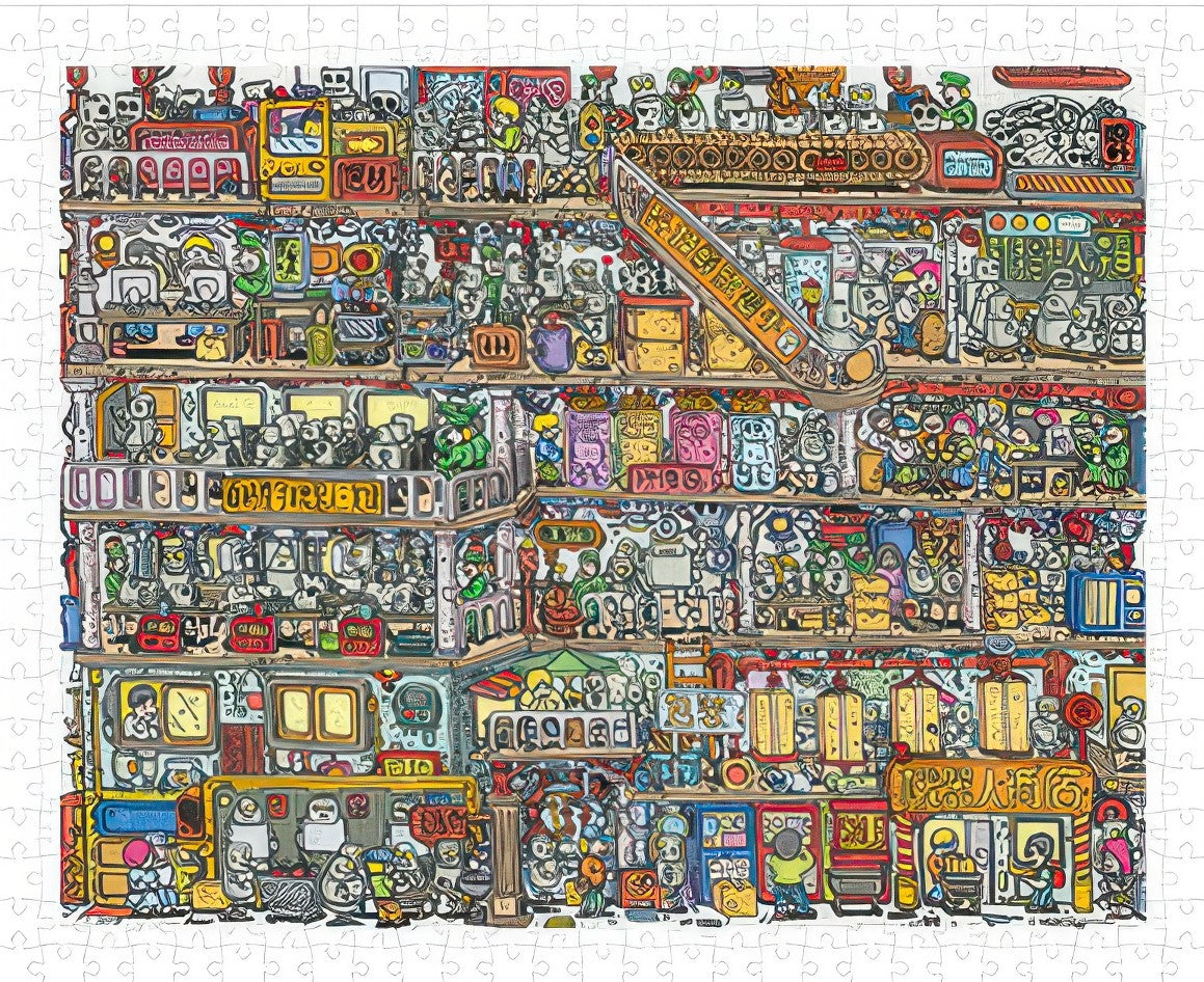 pintoo-h2646-05-fatfishboy---robot-factory-500-pieces-jigsaw-puzzle