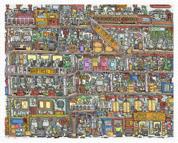 pintoo-h2646-20-fatfishboy---robot-factory-2000-pieces-jigsaw-puzzle