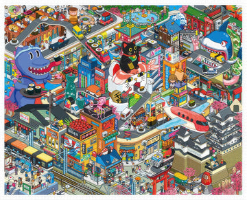 pintoo-h2716-45-pixel-world---little-monkey-ears-4500-pieces-jigsaw-puzzle