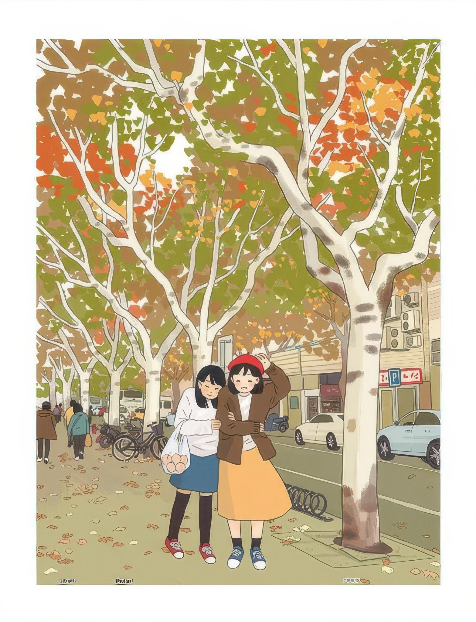 pintoo-h2721-li-ningjing---human-seasons---frost's-descent-300-pieces-jigsaw-puzzle