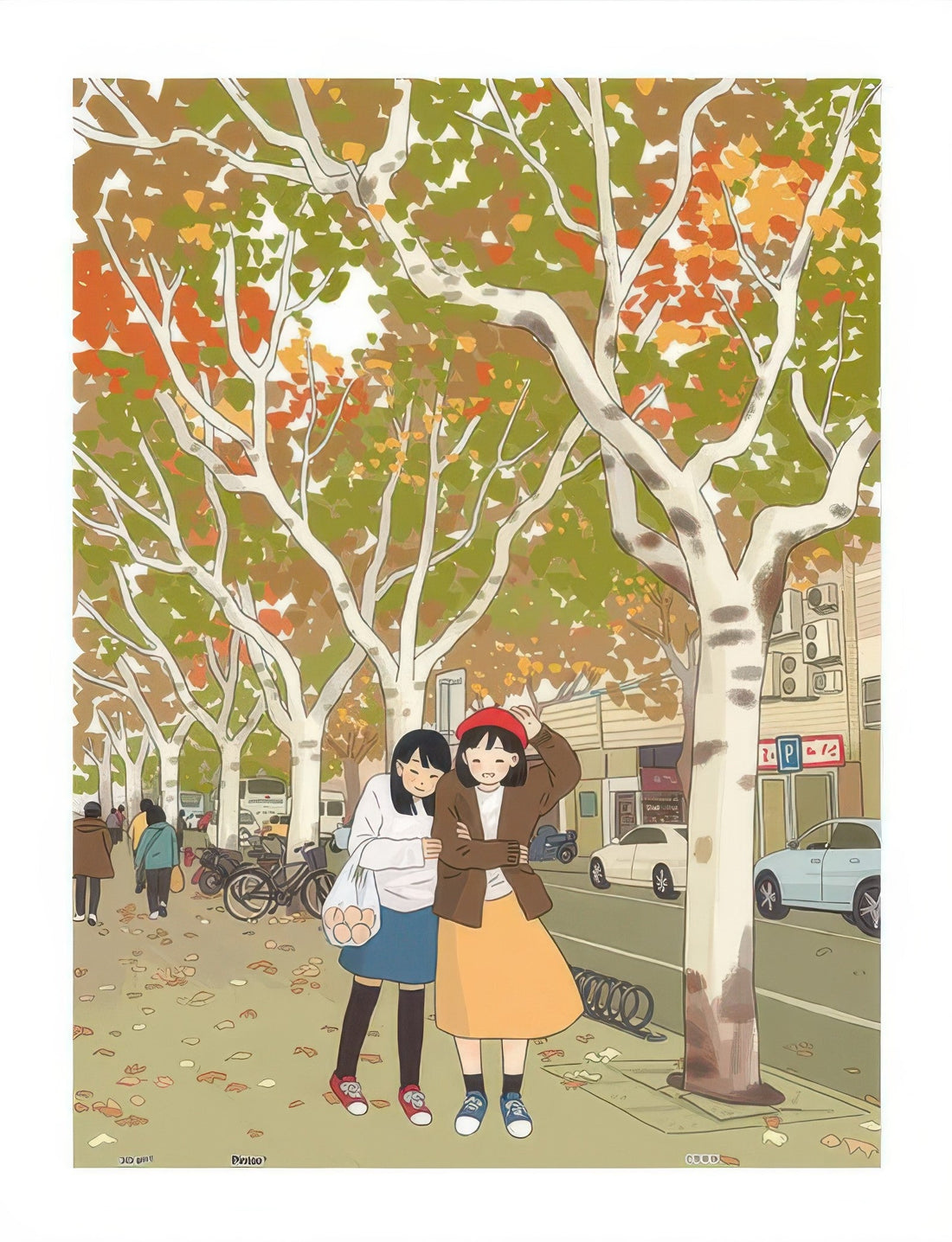 pintoo-h2721-li-ningjing---human-seasons---frost's-descent-300-pieces-jigsaw-puzzle