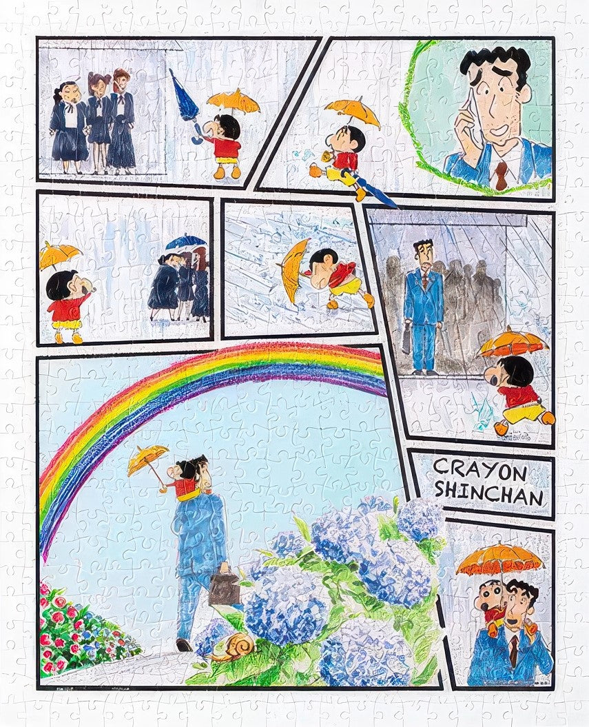 pintoo-h2870-crayon-shin-chan---after-the-rain,-clear-skies-500-pieces-jigsaw-puzzle