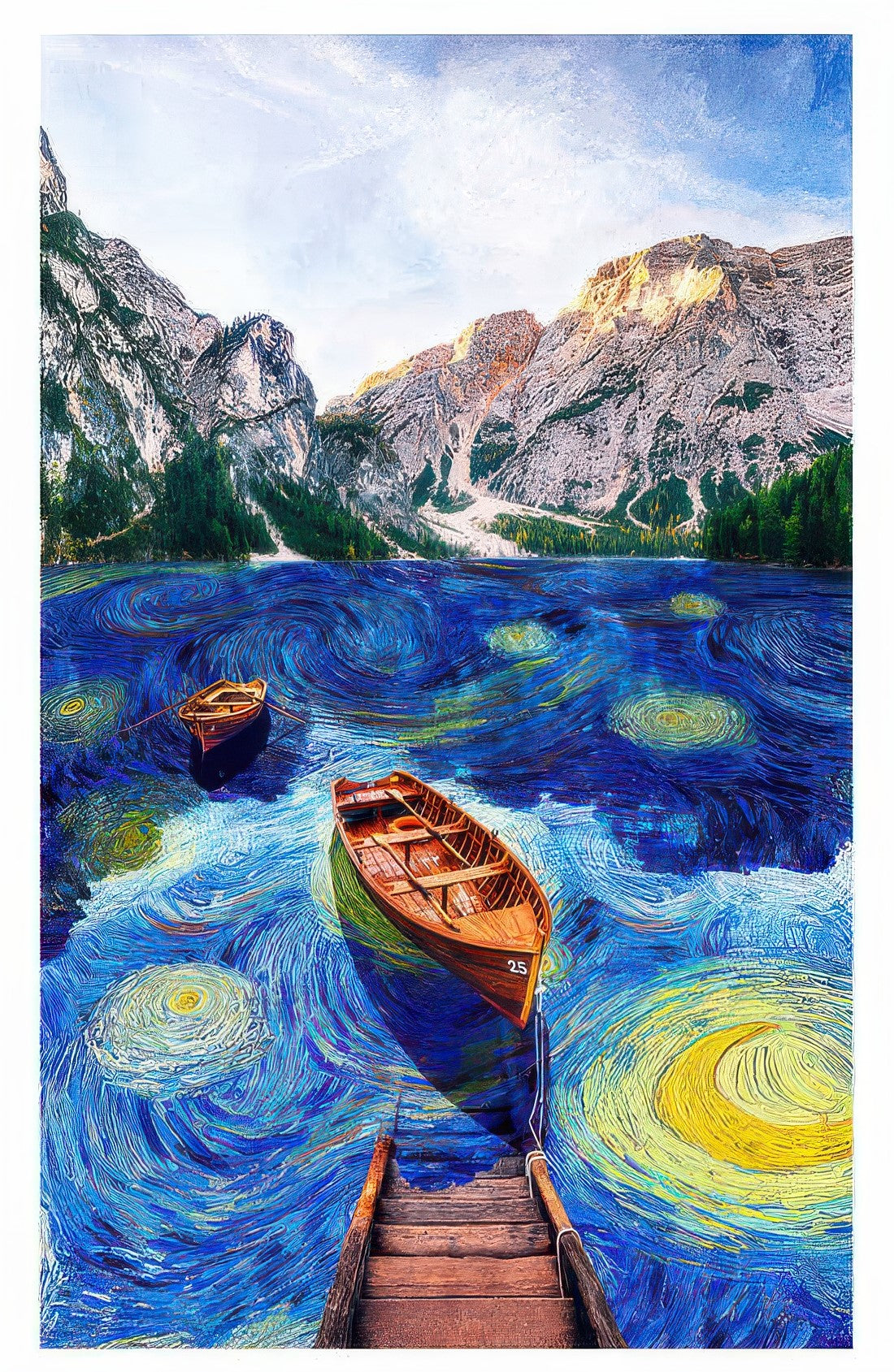 pintoo-h2888-fantasy---starry-night-boat-1000-pieces-jigsaw-puzzle