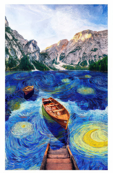 pintoo-h2888-fantasy---starry-night-boat-1000-pieces-jigsaw-puzzle