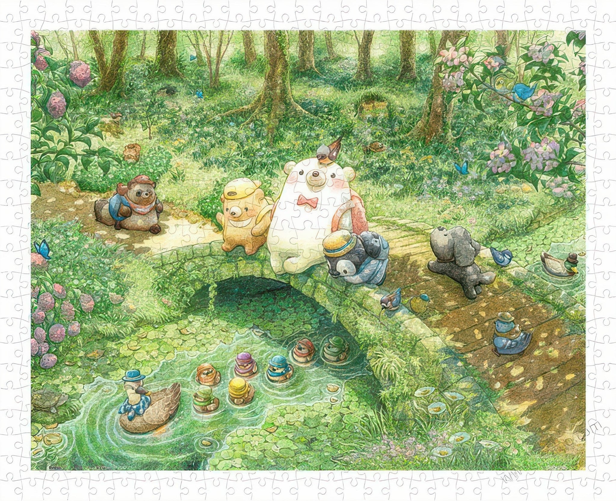 pintoo-h2923-chip---forest-path-500-pieces-jigsaw-puzzle
