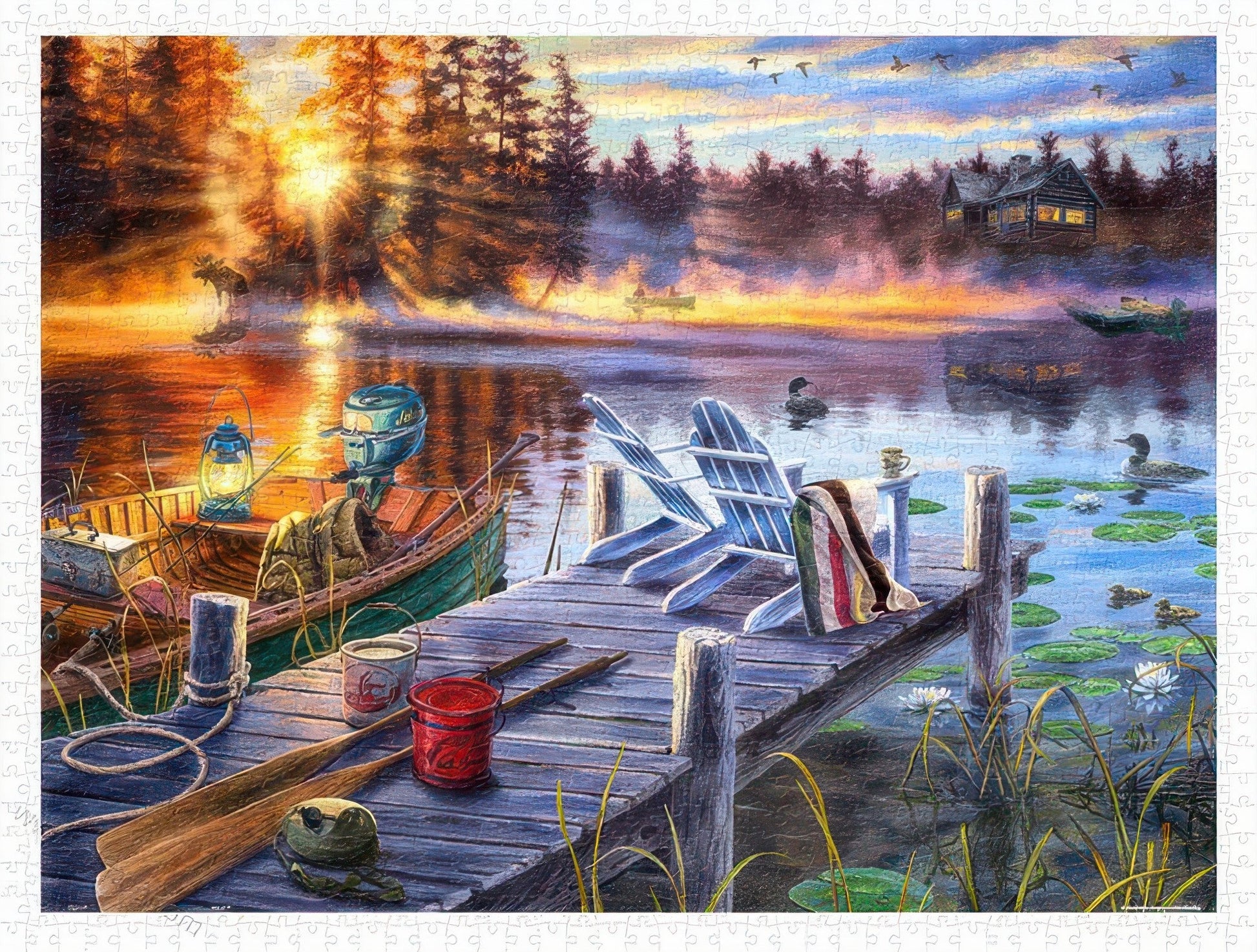 pintoo-h2932-darrell-bush---dawn-morning-1200-pieces-jigsaw-puzzle