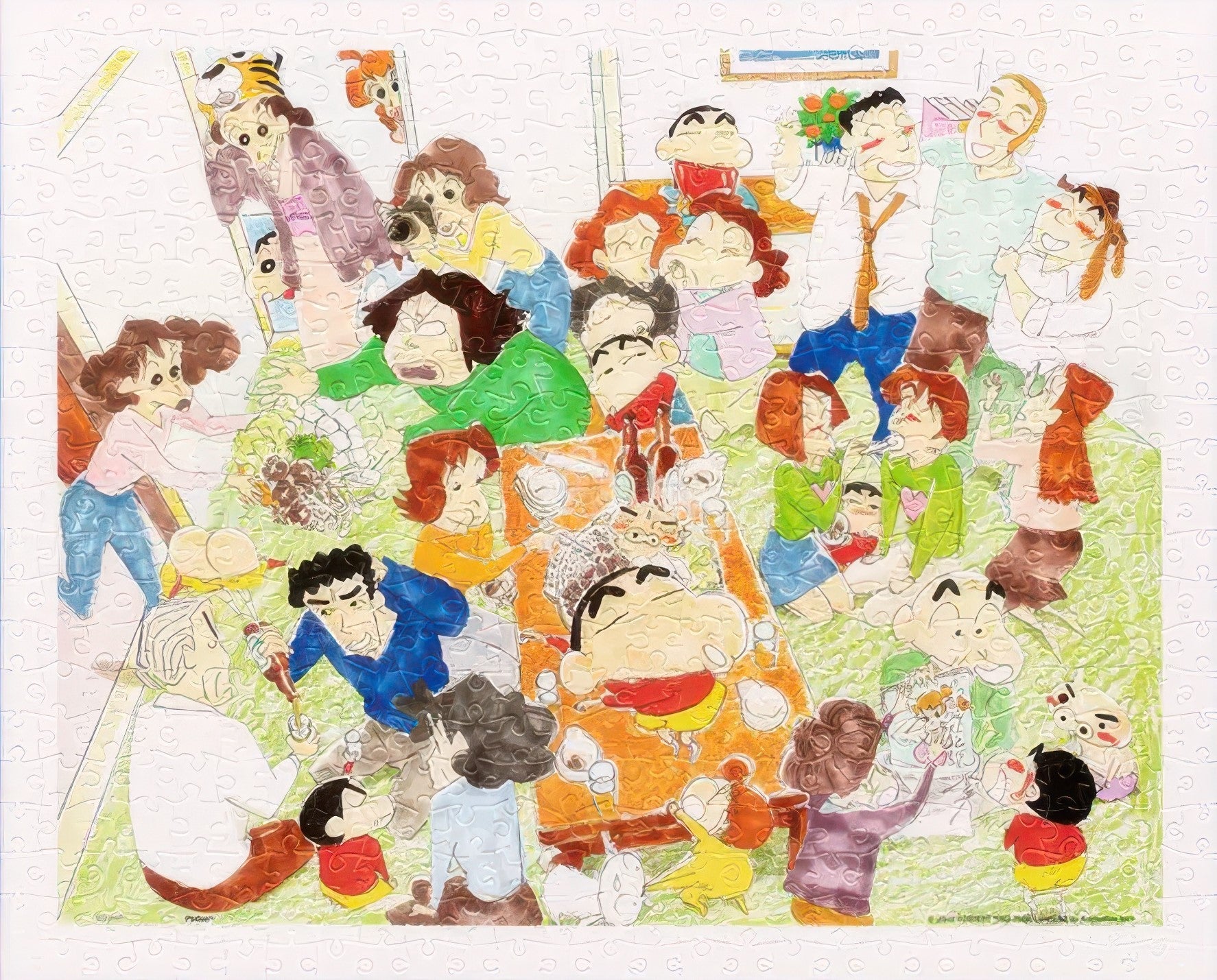 pintoo-h2984-crayon-shin-chan---family-hotpot-sukiyaki-500-pieces-jigsaw-puzzle